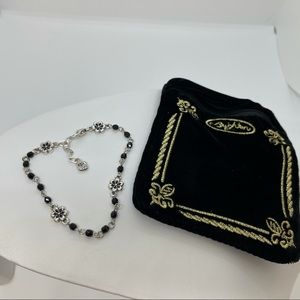 BRIGHTON💖 Anklet NWOT’S black Crystals